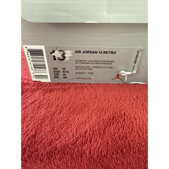 Size 13 - Jordan 13 Retro Wheat OG BOX main image 9